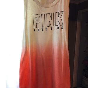 Pink ombre tank